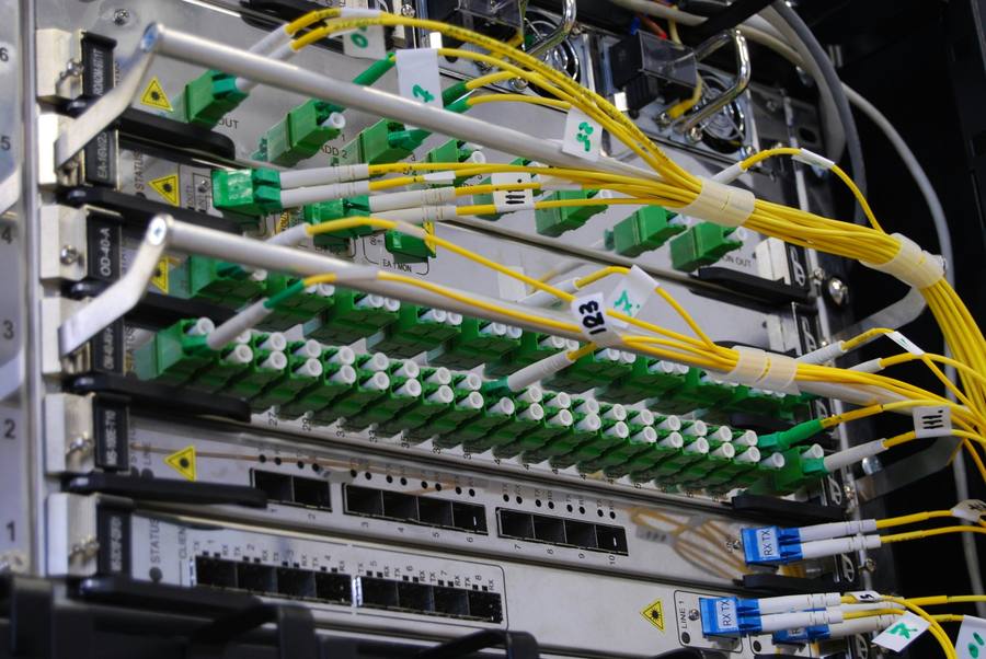 Fiber Optic Patch Panel Installation